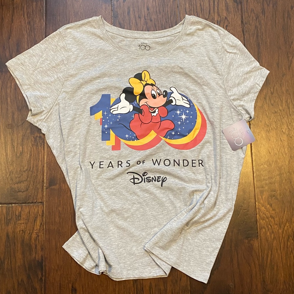 NWT Disney Minnie Mouse 100 Years of Wonder tshirt -XXL